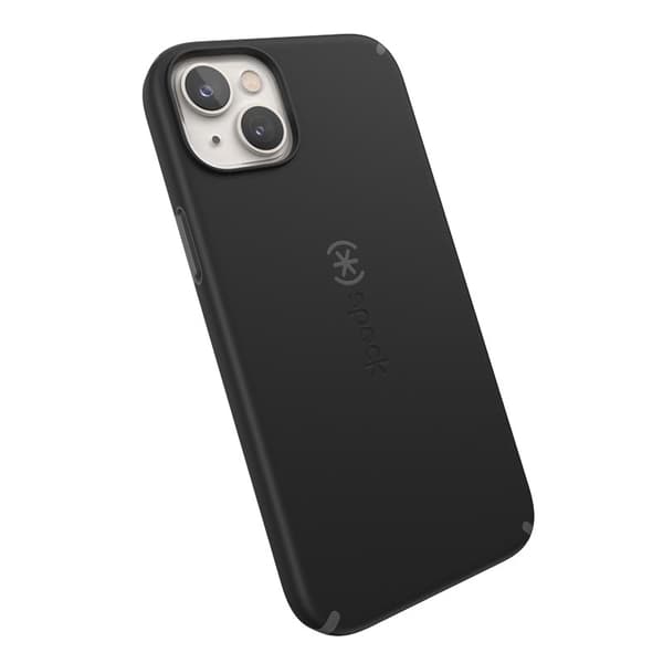 Speck CandyShell Pro + MagSafe - iPhone 14 Plus -kotelo, jossa MICROBAN-pinnoite (musta / liuskeharmaa)