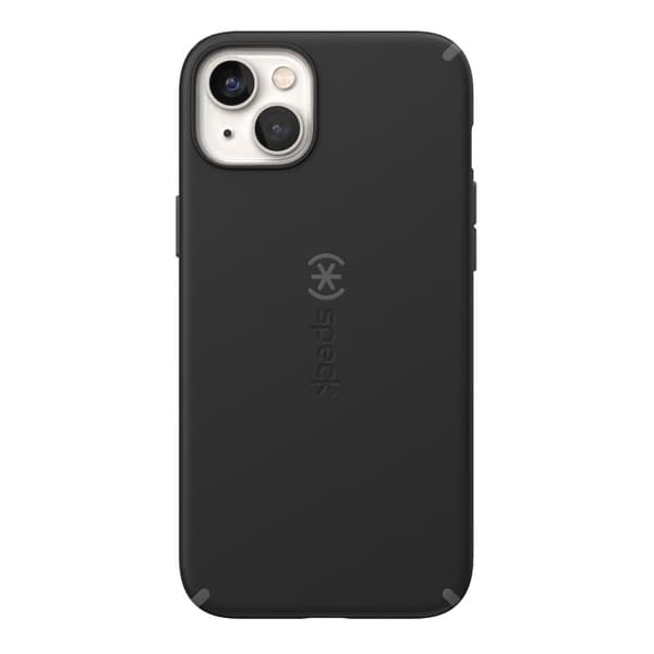 Speck CandyShell Pro + MagSafe - iPhone 14 Plus -kotelo, jossa MICROBAN-pinnoite (musta / liuskeharmaa)