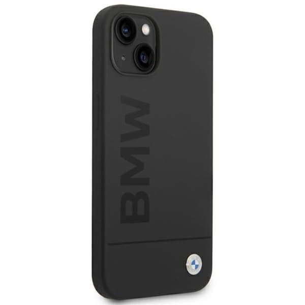 BMW Silikone Signature Logo Magsafe - iPhone 14 Plus etui (sort)