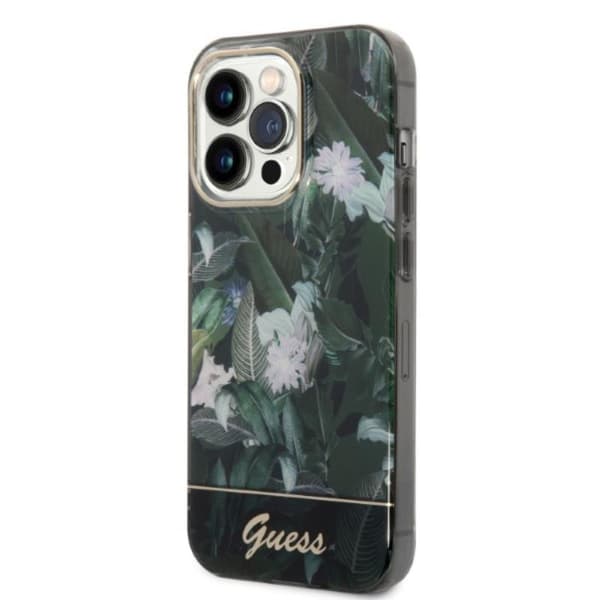 Guess Jungle Cover - iPhone 14 Pro Cover (grøn)