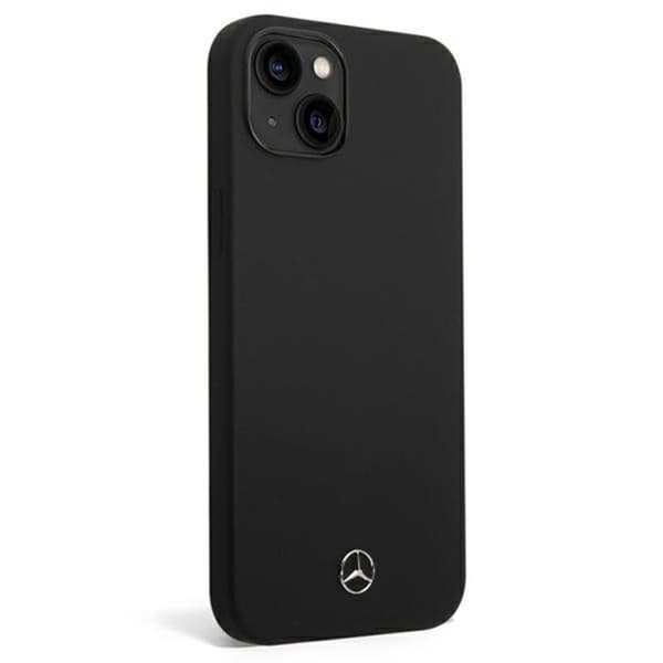 Mercedes Silicone Line - iPhone 14 Plus etui (sort)