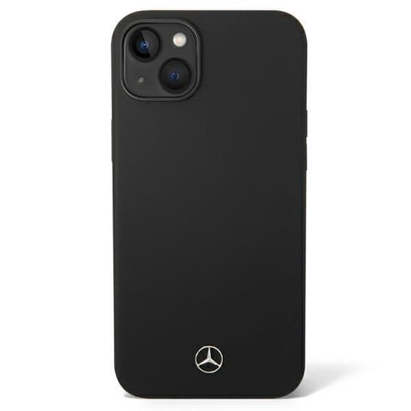 Mercedes Silicone Line - iPhone 14 Plus etui (sort)