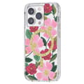 Miniatyrbillede 3 af 8: Rifle Paper Clear MagSafe - Gulddekoreret iPhone 14 Pro-cover (rosehave)