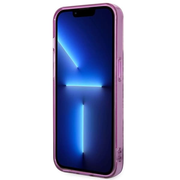 Guess Porcelain Collection - iPhone 14 Pro Max -kotelo (fuksia)