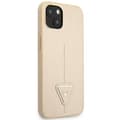 Pikkukuva 4 / 8: Guess Saffiano Triangle -logokotelo - iPhone 14 Plus -kotelo (beige)