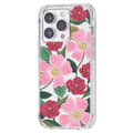 Pikkukuva 3 / 8: Kirkas kivääripaperi - iPhone 14 Pro Max -kuori, koristeltu kullalla (Rose Garden)