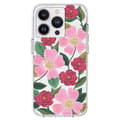 Pikkukuva 1 / 8: Kirkas kivääripaperi - iPhone 14 Pro Max -kuori, koristeltu kullalla (Rose Garden)