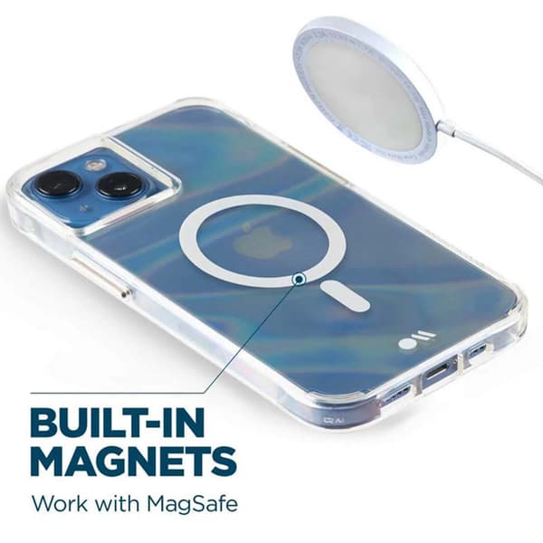 Case-Mate Soap Bubble MagSafe - iPhone 14 Plus etui (iriserende)