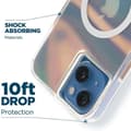 Miniatyrbillede 6 af 8: Case-Mate Soap Bubble MagSafe - iPhone 14 Plus etui (iriserende)