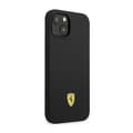 Miniatyrbillede 4 af 8: Ferrari Silikone Metal Logo - iPhone 14 etui (sort)