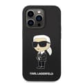 Miniatyrbillede 3 af 8: Karl Lagerfeld Silikone NFT Ikonik MagSafe - iPhone 14 Pro etui (sort)