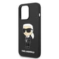 Miniatyrbillede 6 af 8: Karl Lagerfeld Silikone NFT Ikonik MagSafe - iPhone 14 Pro etui (sort)