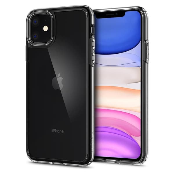 Spigen Ultra Hybrid - iPhone 11-fodral (transparent)