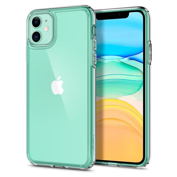 Spigen Ultra Hybrid - iPhone 11-fodral (transparent)