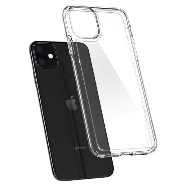 Spigen Ultra Hybrid - iPhone 11-fodral (transparent)