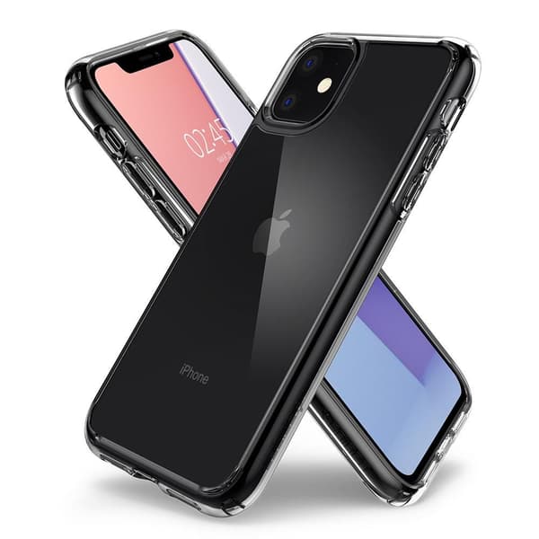 Spigen Ultra Hybrid - iPhone 11-fodral (transparent)