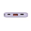 Miniatyrbillede 4 af 9: UNIQ Fuele Mini - Power Bank 8000 mAh USB-C 18W strømforsyning (lavendel)
