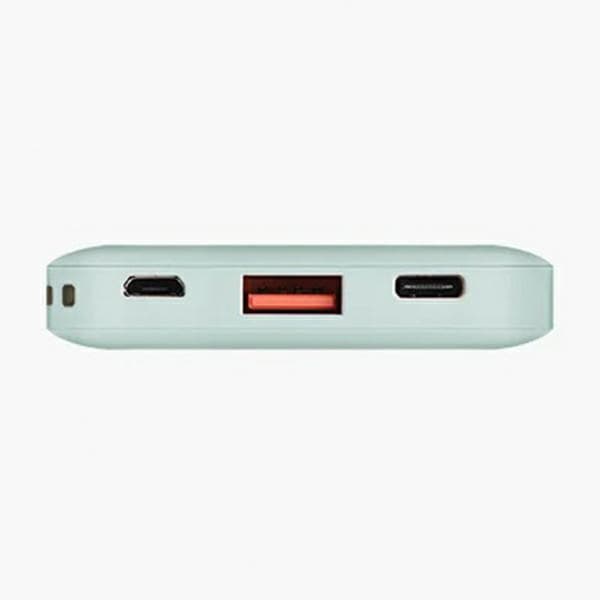 UNIQ Fuele Mini - Power Bank 8000 mAh USB-C 18W strømforsyning (grøn)