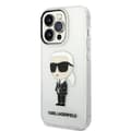 Miniatyrbillede 1 af 6: Karl Lagerfeld IML NFT Ikonik - iPhone 14 Pro etui (gennemsigtig)