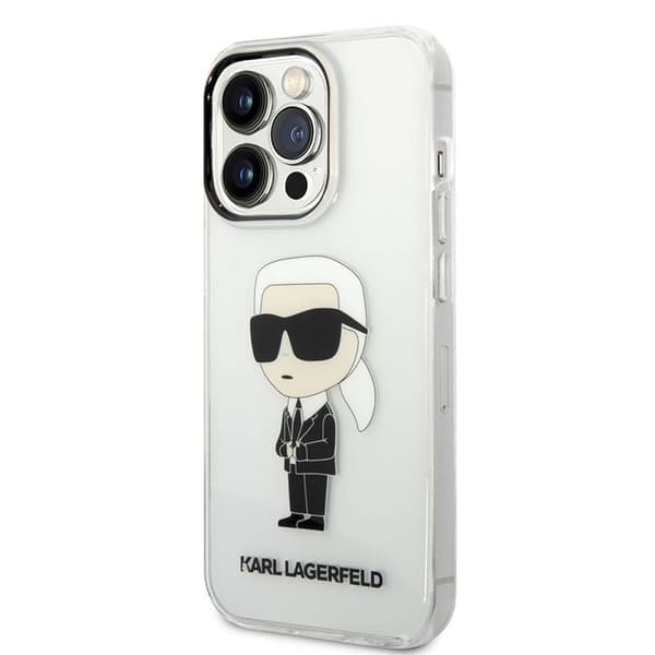 Karl Lagerfeld IML NFT Ikonik - iPhone 14 Pro etui (gennemsigtig)