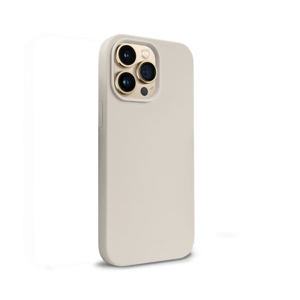 Crong Color Cover Magneettinen - iPhone 14 Pro Max MagSafe -kotelo (kivibeige)