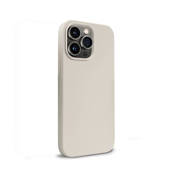 Crong Color Cover Magneettinen - iPhone 14 Pro Max MagSafe -kotelo (kivibeige)