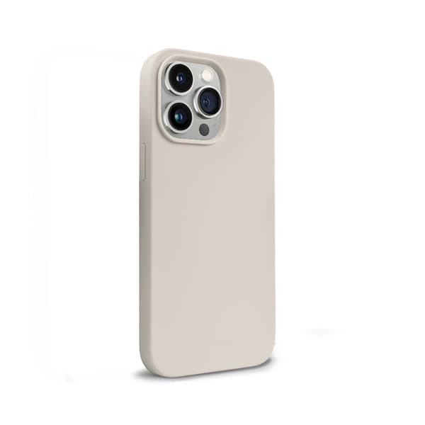 Crong Color Cover Magneettinen - iPhone 14 Pro Max MagSafe -kotelo (kivibeige)