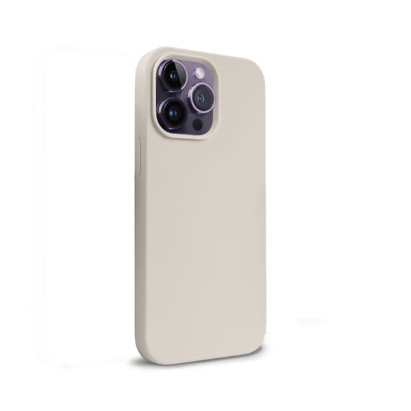 Crong Color Cover Magneettinen - iPhone 14 Pro Max MagSafe -kotelo (kivibeige)