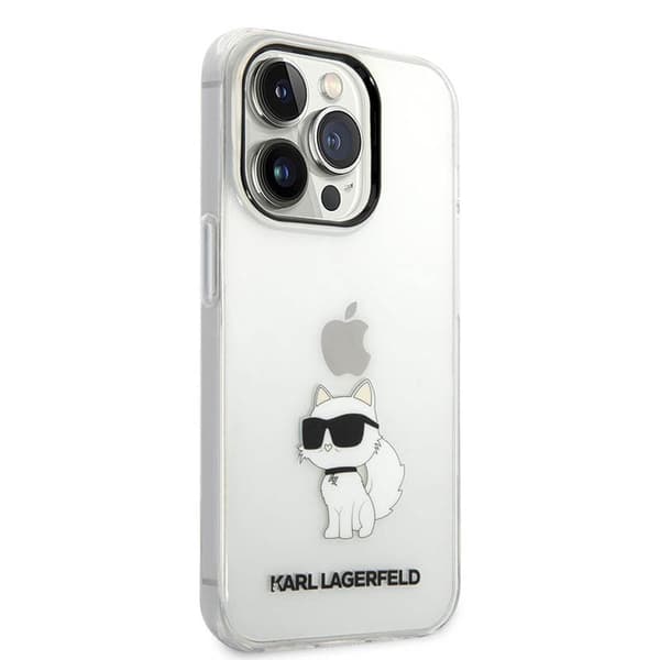 Karl Lagerfeld IML NFT Choupette - iPhone 14 Pro Max -kotelo (läpinäkyvä)