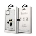 Miniatyrbillede 6 af 6: Karl Lagerfeld IML Glitter NFT Karl & Choupette - iPhone 14 Plus etui (gennemsigtig)