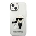 Miniatyrbillede 2 af 6: Karl Lagerfeld IML Glitter NFT Karl & Choupette - iPhone 14 Plus etui (gennemsigtig)