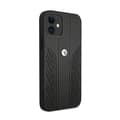 Miniatyrbild 4 av 8: BMW Leather Curve Perforate - iPhone 12 minifodral (svart)