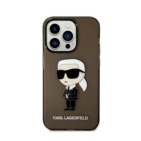 Karl Lagerfeld IML NFT Ikonik - iPhone 14 Pro etui (sort)
