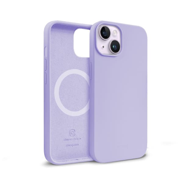 Crong Color Cover Magnetic - iPhone 14 Plus MagSafe Cover (lilla)