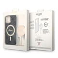 Miniatyrbild 2 av 10: Guess Bundle Pack MagSafe 4G - MagSafe fodral + laddare iPhone 12 / iPhone 12 Pro (svart/guld)