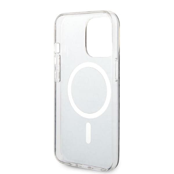 Guess Bundle Pack MagSafe 4G - MagSafe iPhone 13 Pro Max kotelo + laturisarja (musta/kulta)