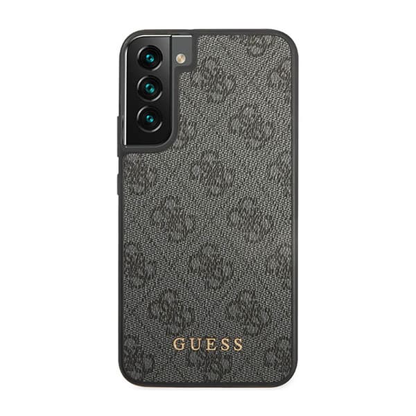 Guess 4G metallogo - Samsung Galaxy S23 etui (grå)