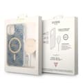 Miniatyrbild 2 av 10: Guess Bundle Pack MagSafe 4G - MagSafe iPhone 14 fodral + laddare set (blå/guld)