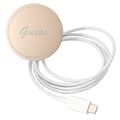 Miniatyrbillede 9 af 10: Guess Bundle Pack MagSafe IML Marble - MagSafe iPhone 14 Plus etui + opladersæt (sort/guld)