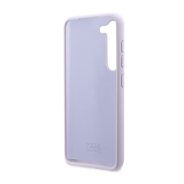 Karl Lagerfeld Silicone NFT Ikonik - Samsung Galaxy S23+ -kuori (violetti)