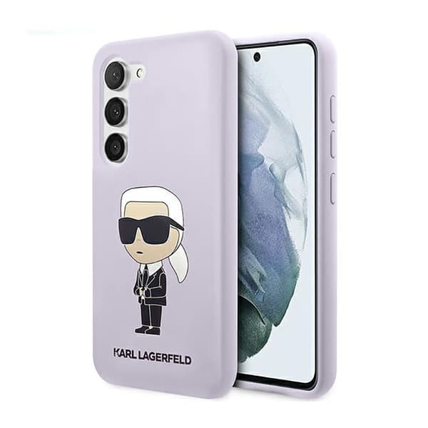 Karl Lagerfeld Silikon NFT Ikonik - Samsung Galaxy S23+ skal (lila)