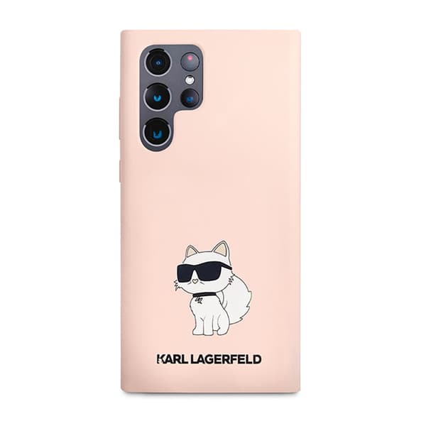 Karl Lagerfeld Silikon NFT Choupette - Samsung Galaxy S23 Ultra Fodral (Rosa)