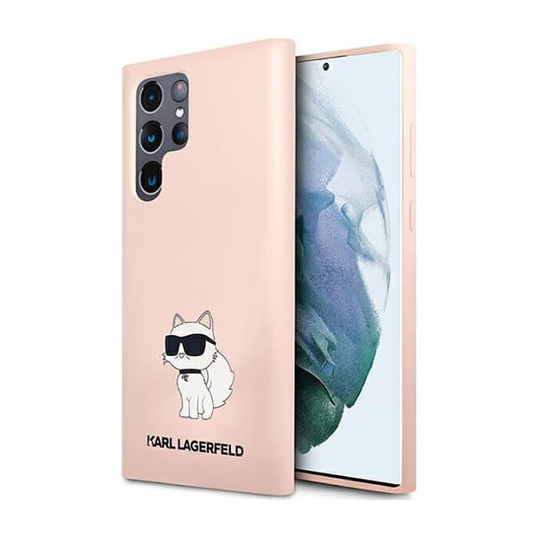 Karl Lagerfeld Silikon NFT Choupette - Samsung Galaxy S23 Ultra Fodral (Rosa)