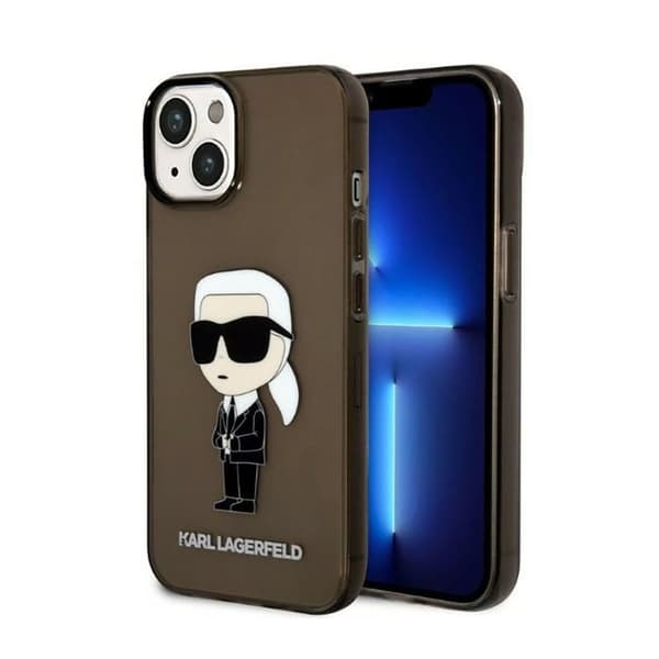 Karl Lagerfeld IML NFT Ikonik - iPhone 14 Plus etui (sort)