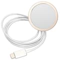 Pikkukuva 10 / 10: Guess Bundle Pack MagSafe 4G - MagSafe iPhone 11 -kotelo + laturisarja (musta/kulta)