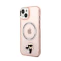 Miniatyrbillede 2 af 8: Karl Lagerfeld IML NFT Karl & Choupette MagSafe - iPhone 14 Plus etui (Pink)