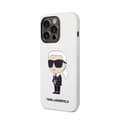 Miniatyrbillede 2 af 8: Karl Lagerfeld Silikone NFT Ikonik - iPhone 14 Pro etui (hvid)