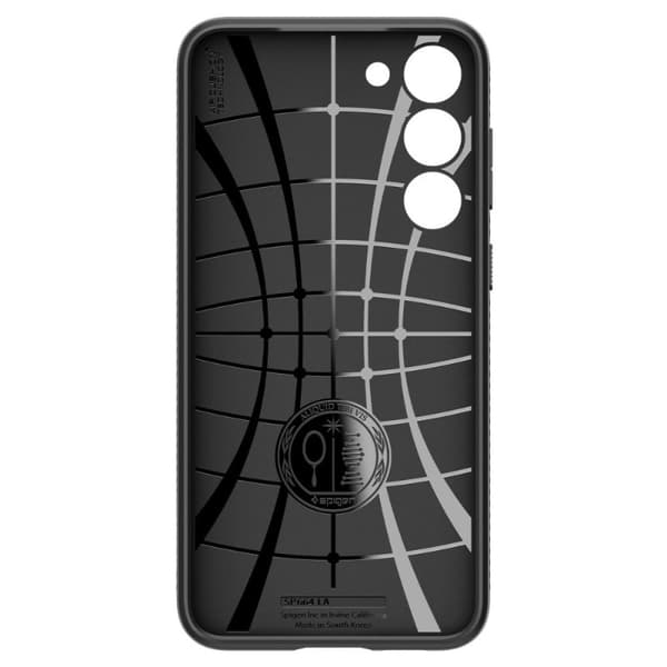 Spigen Liquid Air - etui til Samsung Galaxy S23 (mat sort)