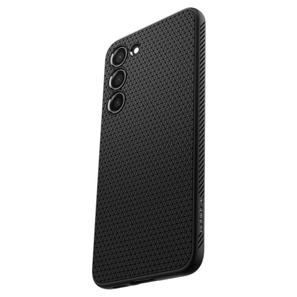 Spigen Liquid Air - etui til Samsung Galaxy S23 (mat sort)