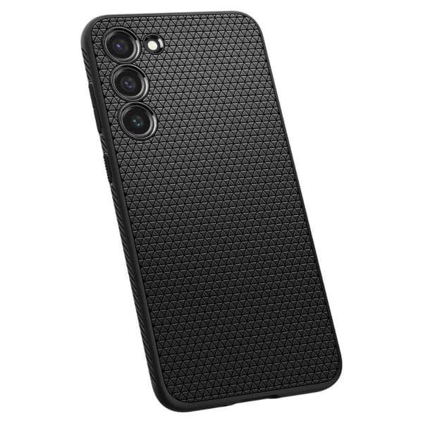 Spigen Liquid Air - etui til Samsung Galaxy S23 (mat sort)